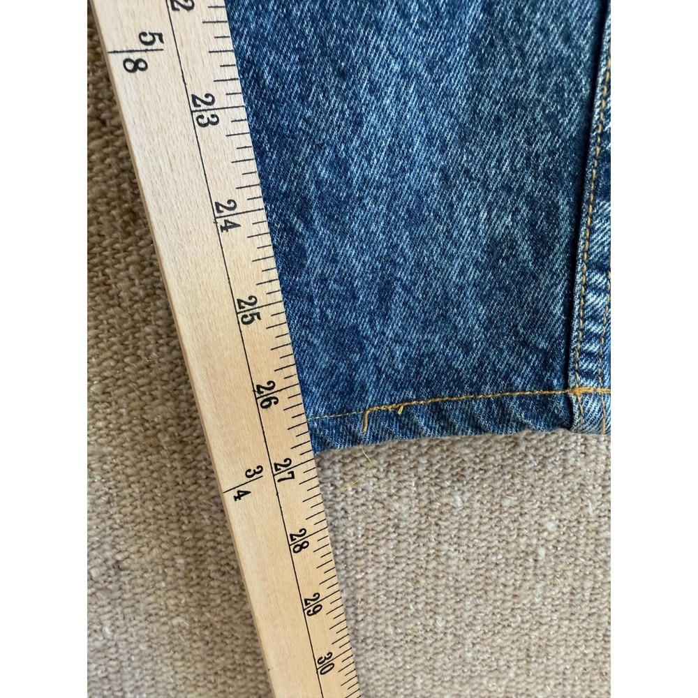 VTG 1980's Guess Jeans Mom High Waisted Sz 28 Denim USA *Runs Small 28 - Picture 5 of 9